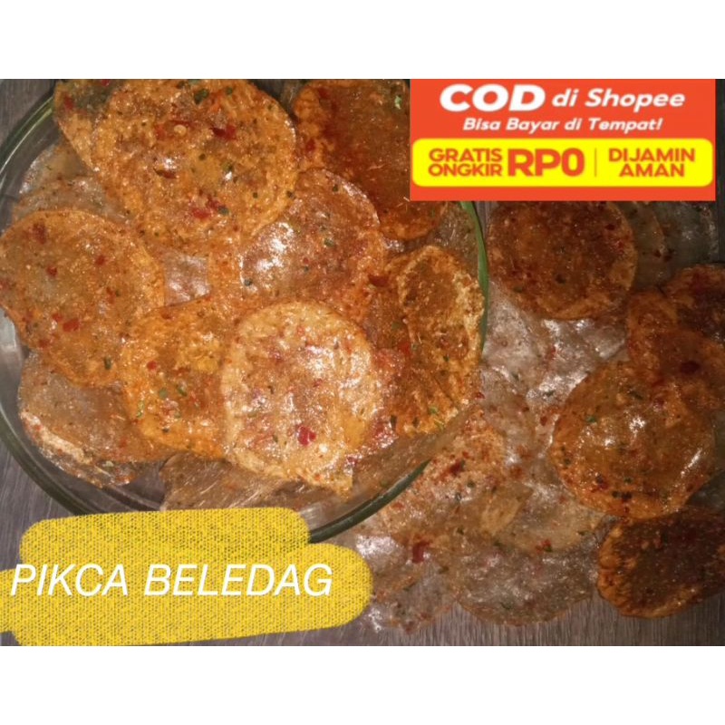 

KERIPIK KACA/PIKCA BELEDAG 200 GRAM