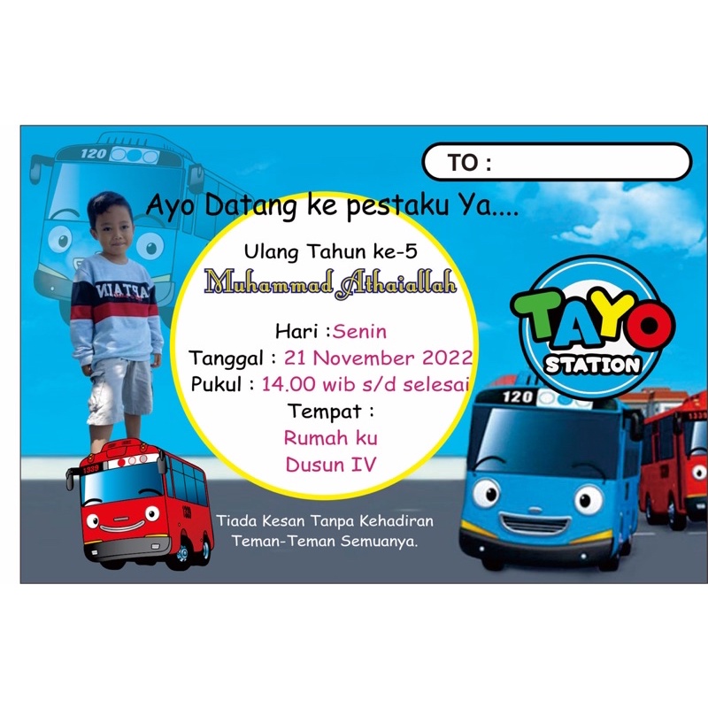 Desain Undangan Ulang Tahun Anak dan Dewasa/Kartu undangan murah