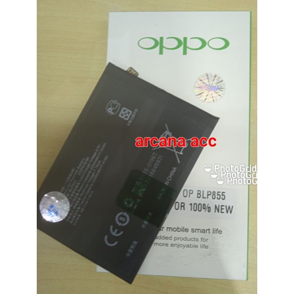 battery baterai Oppo Reno 8 5G Oppo Reno 7 5G Oppo Reno 6 PRO 5G BLP855 ORI ASLII