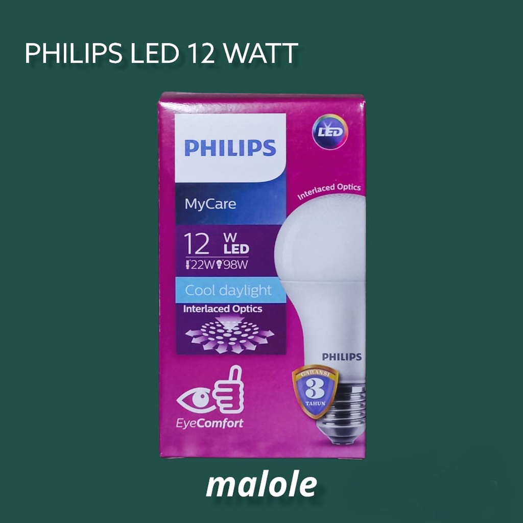 Lampu Led Philips My Care 12 Watt / Bohlam Led 12 Watt Philips My Care / Lampu Philips Led 12 Watt