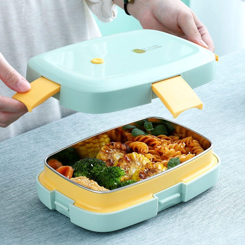 Solighter Lunch Box Piknik Camping Untuk Pelajar Pekerja Kantor Wadah Makanan Anti Bocor