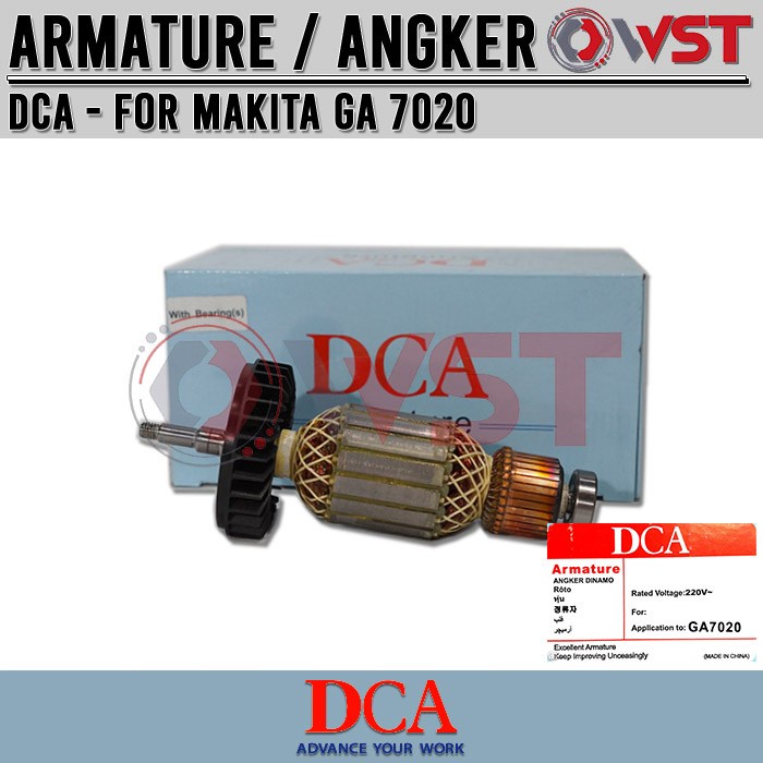 Armature untuk MAKITA GA 7020 DCA - Angker Mesin Gerinda MAKITA 7 inch