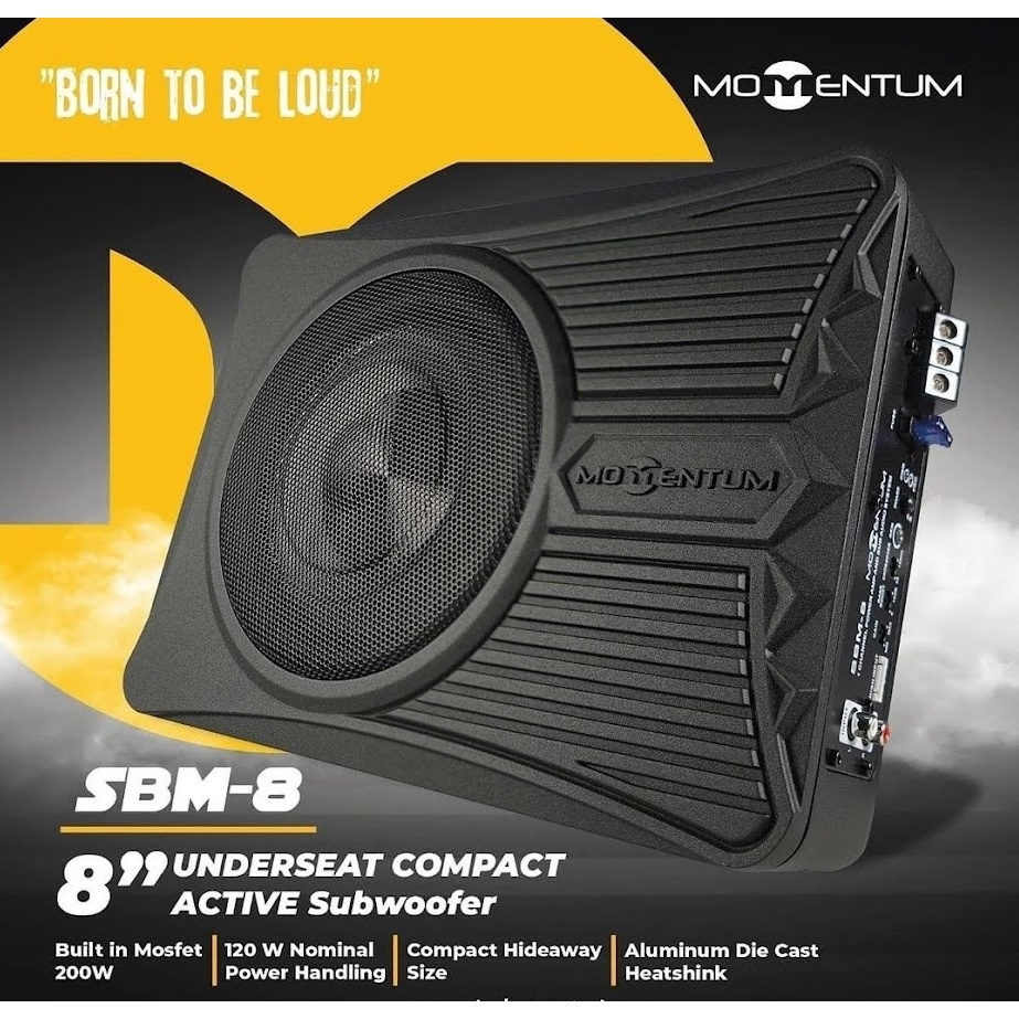 SUBWOOFER AKTIF KOLONG MOMENTUM SBM8
