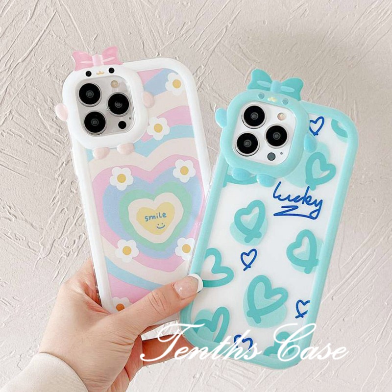 REDMI Redmi12 10C 9A 9C 9T Note12 11 Pro+10 Pro 9T Mi12 Poco M4 Pro X3 GT Krisan Gelombang Cinta Casing Ponsel Lembut Cover Pelindung