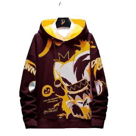 GARAF DEV SWEATER HODDIE PRIA JUMPER POLOS VARIASI SABLON JAKET COWOK - Putih