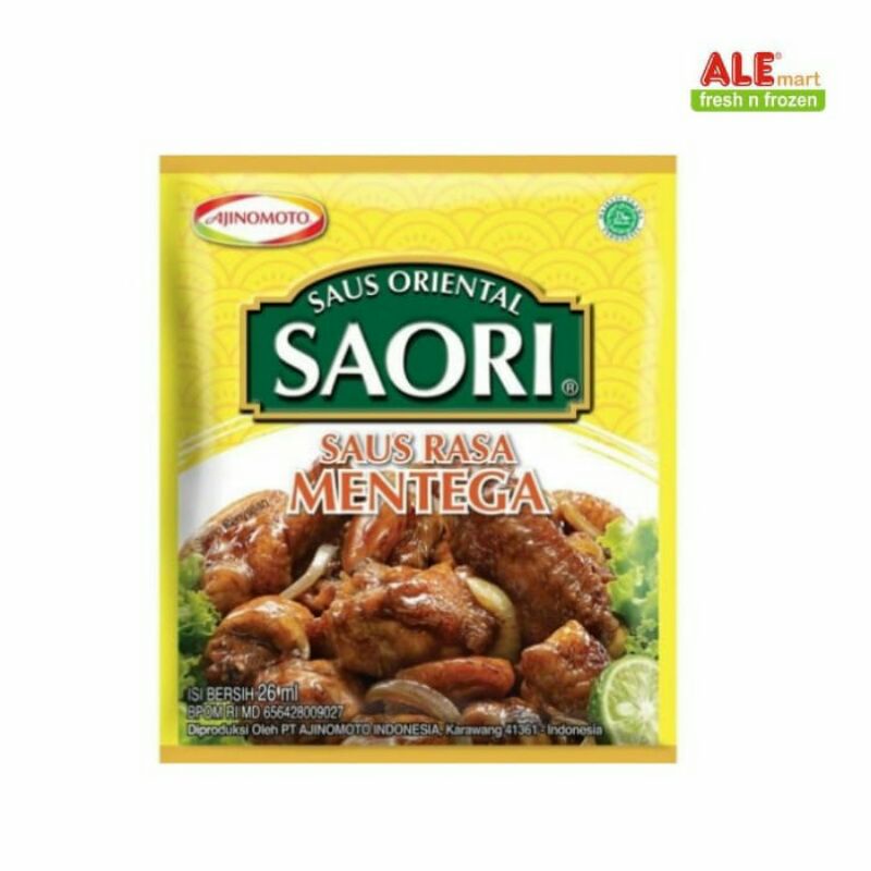 

Saori saus mentega 26ml, saori saus mentega