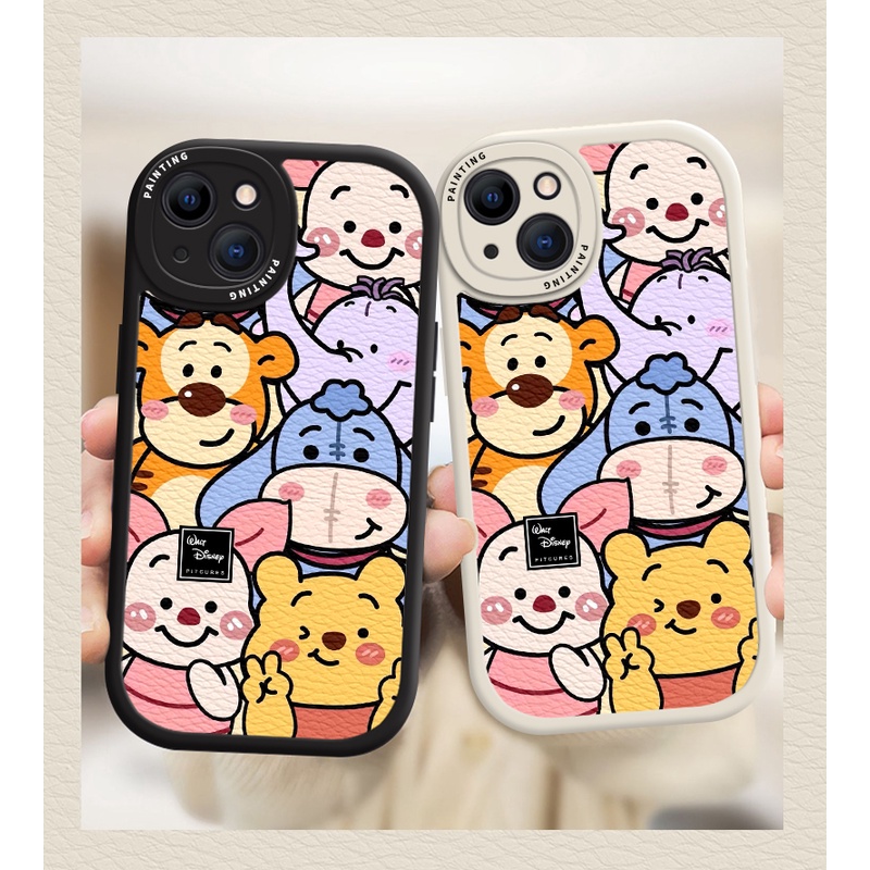 Soft Case Motif Kartun Grup Foto Untuk iPhone 6 / 7 / 8 Plus / X / XR / Xs Max 14 / 13 / 12 / 11 Pro Max