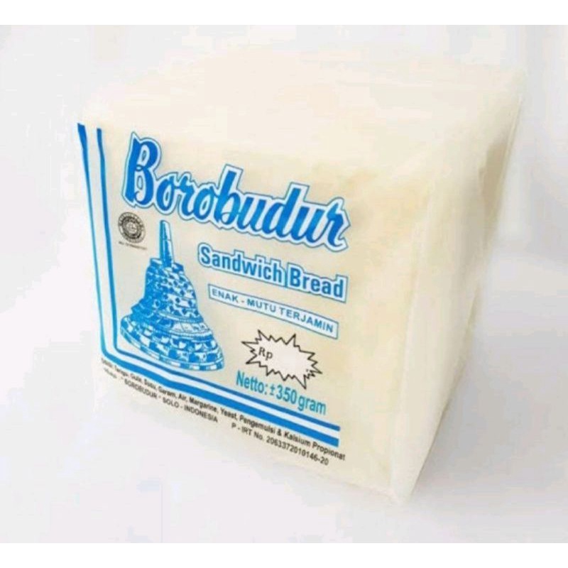 Roti Tawar Borobudur Sandwich 350 Gram