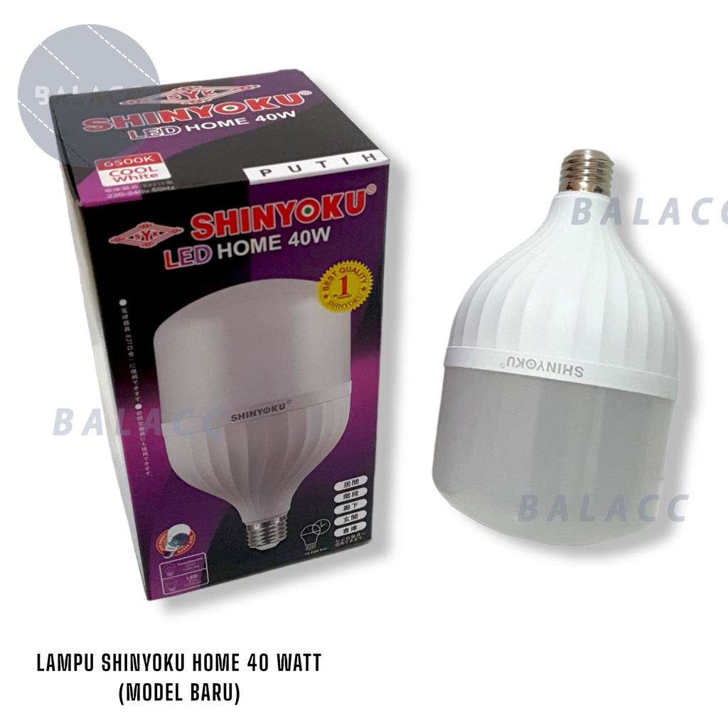 Lampu Led Shinyoku Home 40 Watt Capsule / Lampu Shinyoku 40w / Lampu Bohlam 40 Watt / Lampu Led 40w