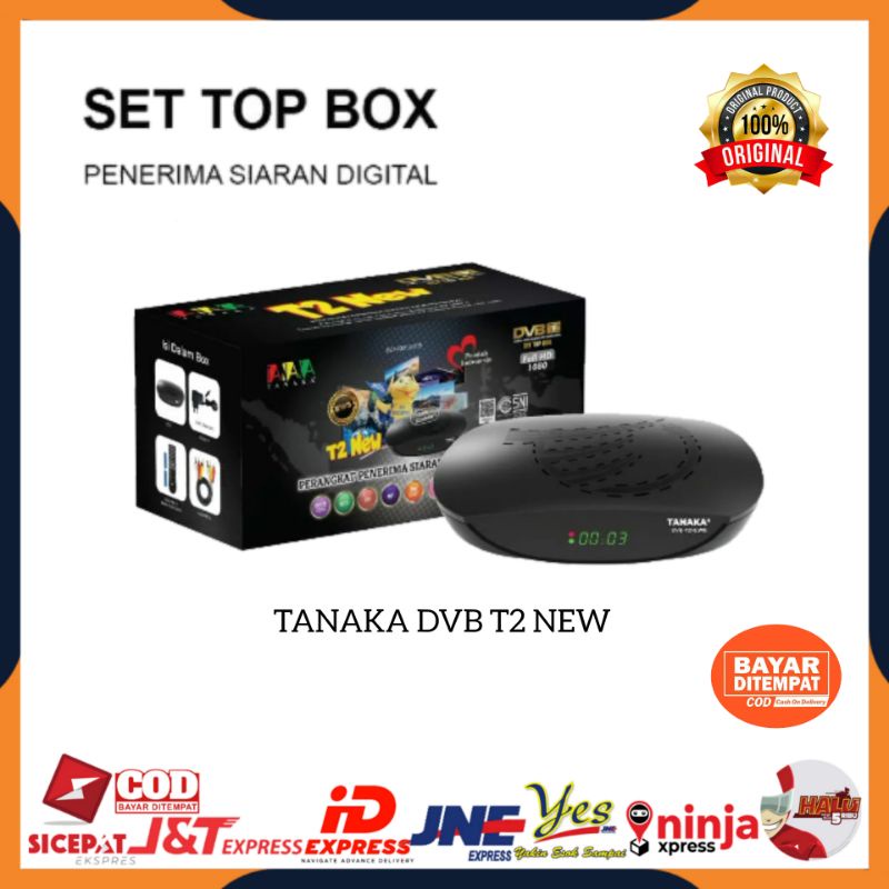 [COD] STB TV DIGITAL TANAKA DVB T2 NEW / SET TOP BOX TANAKA DVB T2 ORIGINAL / PENERIMA SIARAN TV DIG