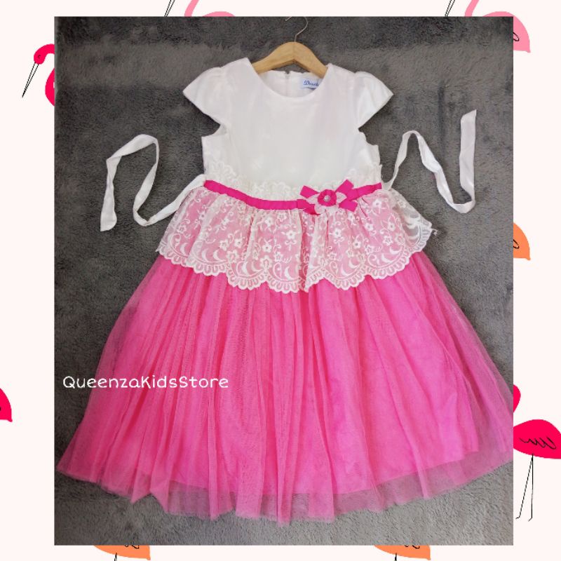 Peplum Dress Party Anak 10 tahun by Donita