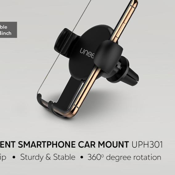 UNEED Car Holder Handphone Air Vent Smartphone Car Mount Holder UPH301