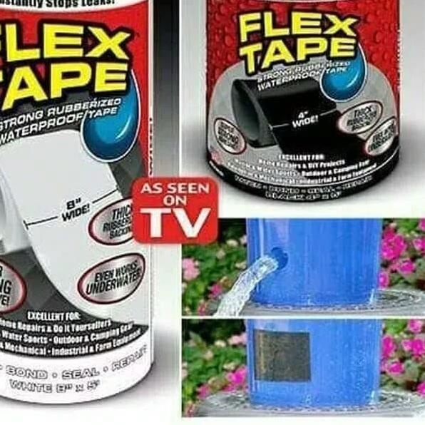 

LEM Isolasi perekat anti bocor extra kuat cepat flex tape pipa aqua