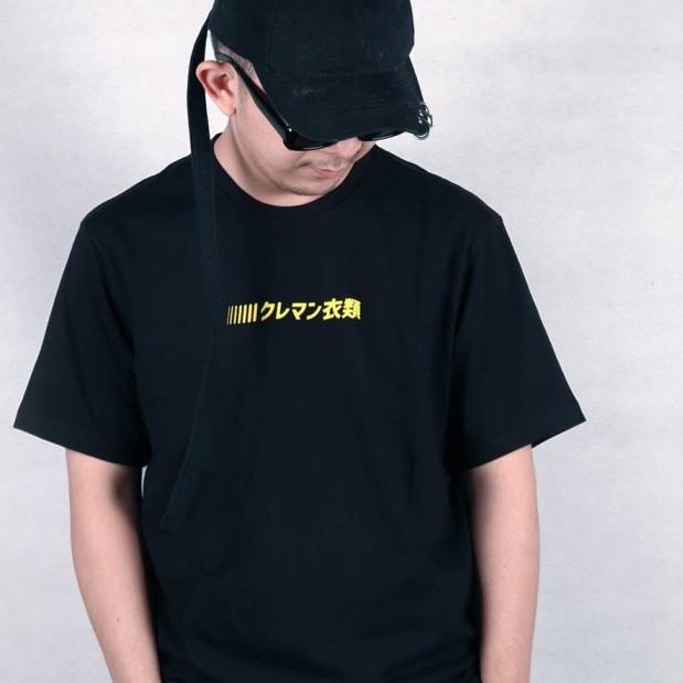 KREMLIN Electropunk T-shirt Kaos Hitam - Kazuo - Black - M