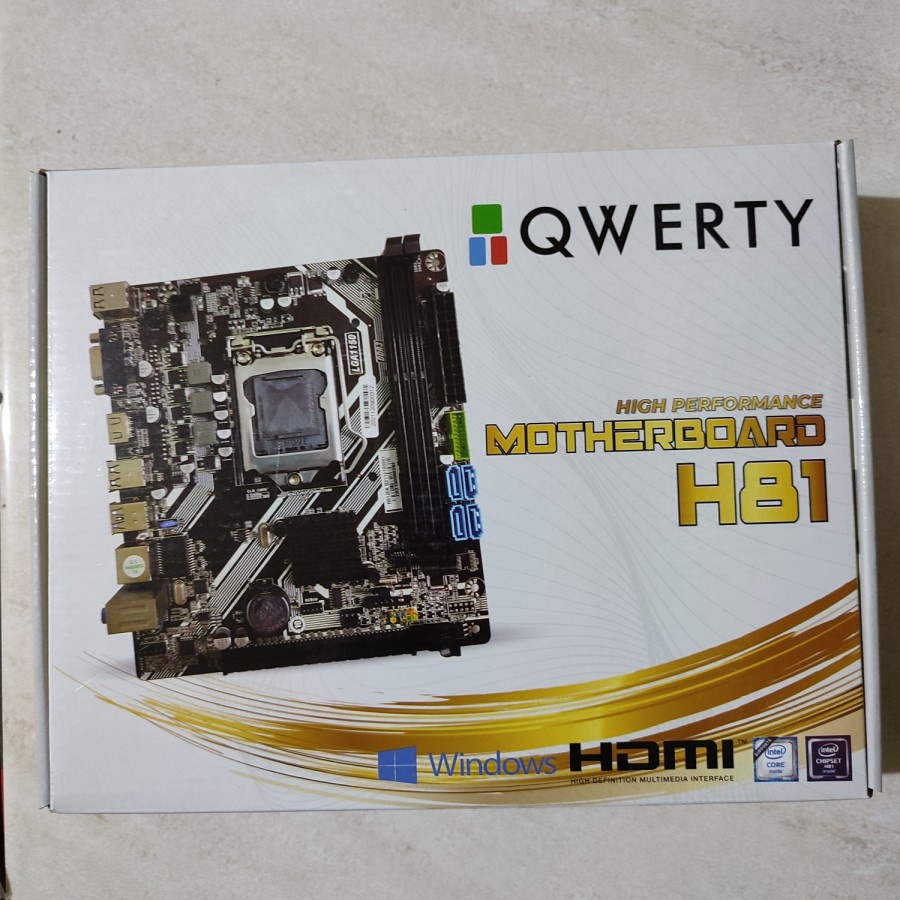 Mainboard Qwerty H81 NVME Soket 1150
