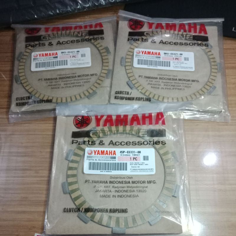 Kampas plat kopling set R15 R 15 V3 Vixion R led Asli Ori yamaha