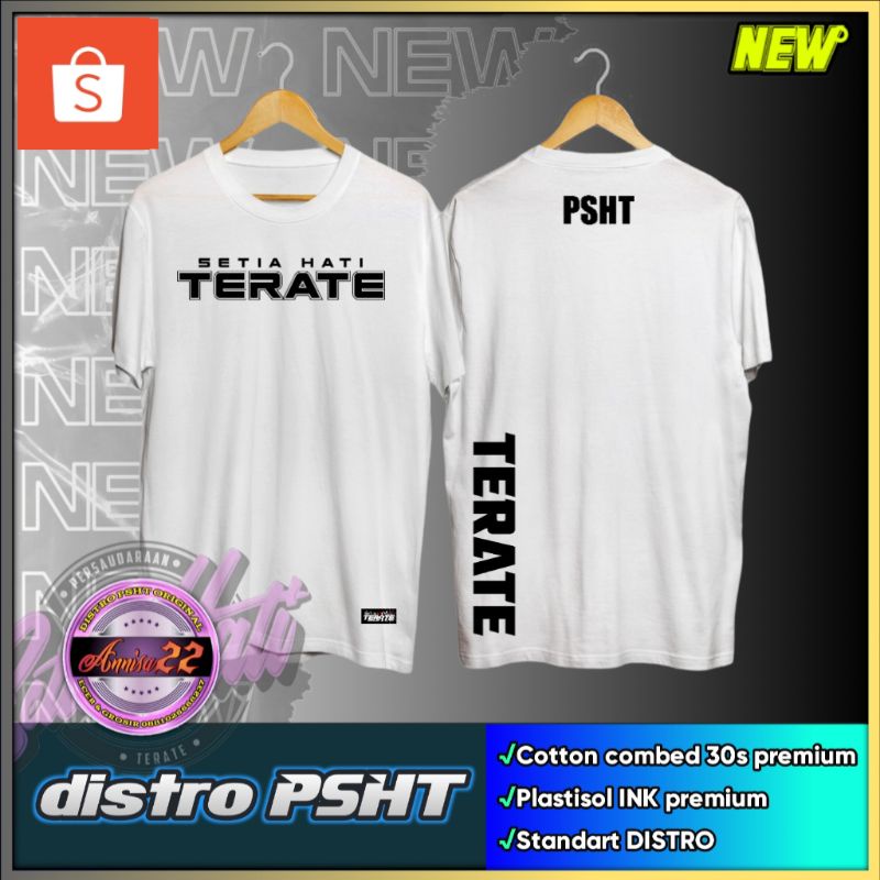KAOS PSHT DISTRO SIMPLE TERBARU 24S (KODE A1)