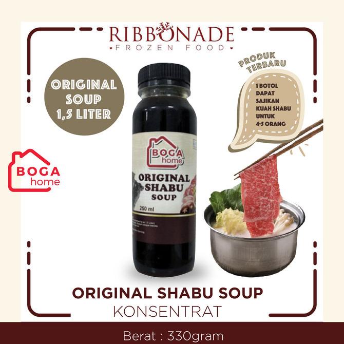 

ORIGINAL SHABU SOUP | Boga Home Kuah Suki | Konsentrat| Sup Ori Konbu