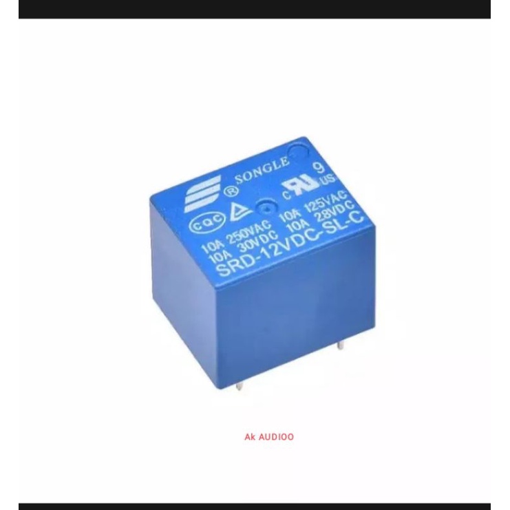 Relay SONGLE 12 V 10A
