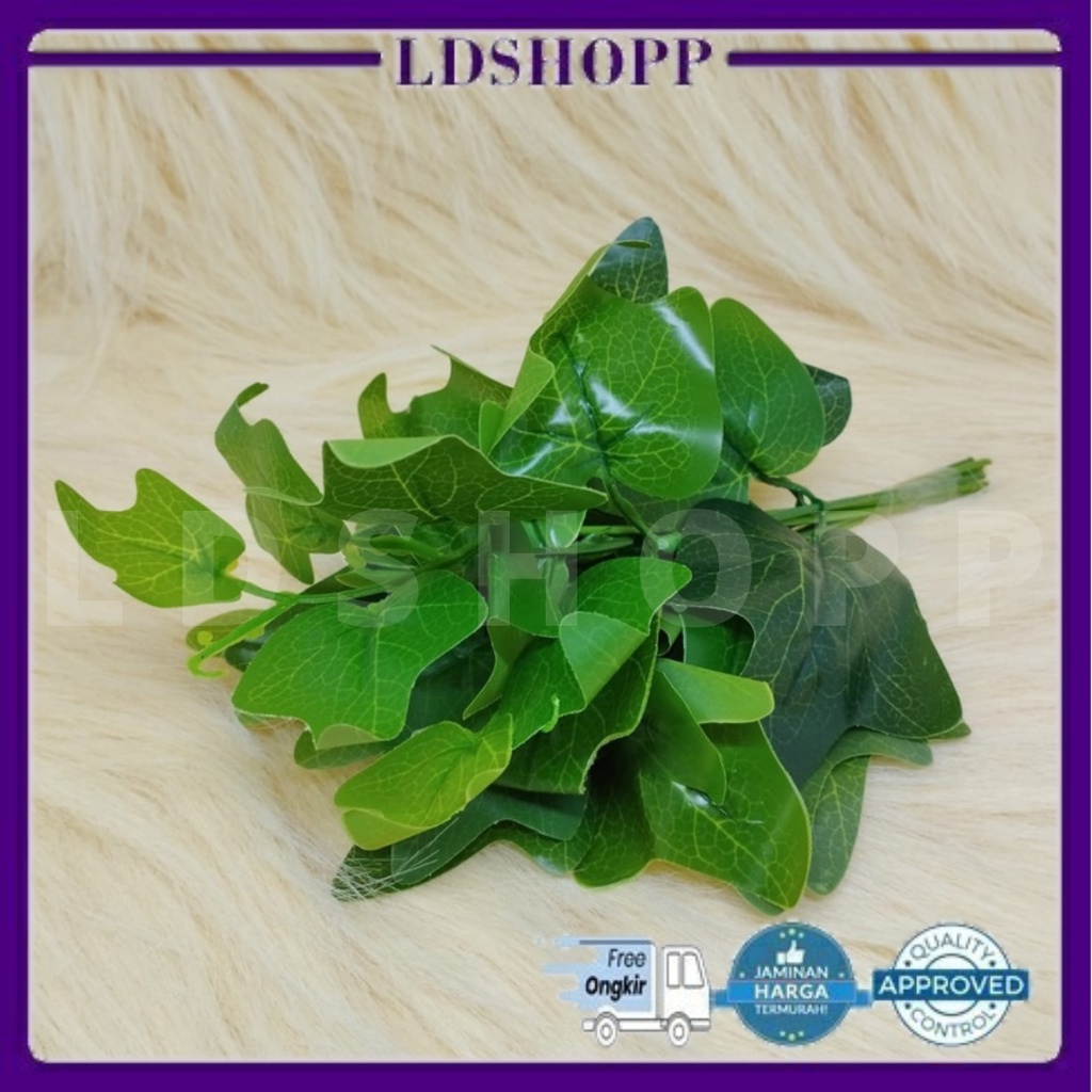 LDS Tanaman Hias Indoor Artificial Daun Hiasan Dekorasi Rumah Import Murah