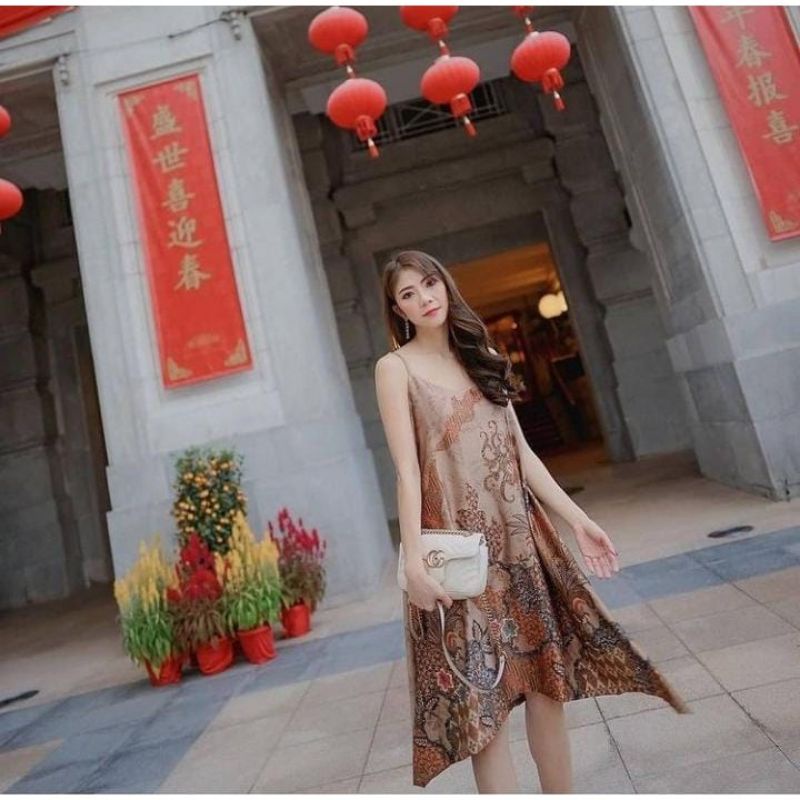 ESA964 DRESS BATIK MODERN// BATIK CASUAL EFREMI