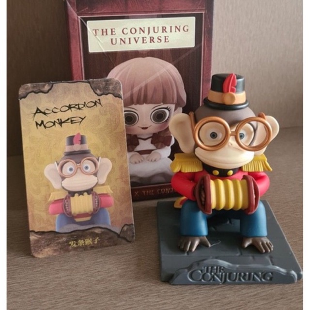 Pop Mart Warner Bros The Conjuring Universe series - accordion monkey