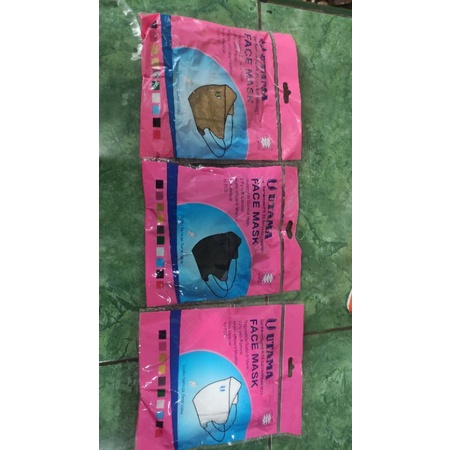 masker duckbill 3ply hijab utama