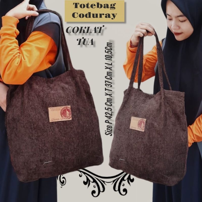 TOTEBAG JUMBO CODURAY/TOTEBAG KEKINIAN MURAH