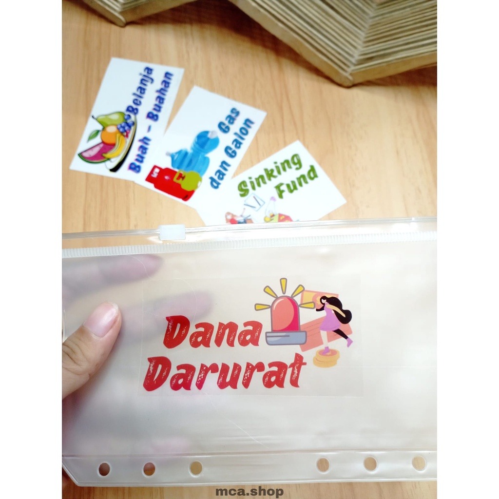 

Stiker Budgeting TRANSPARAN / Bisa CUSTOM