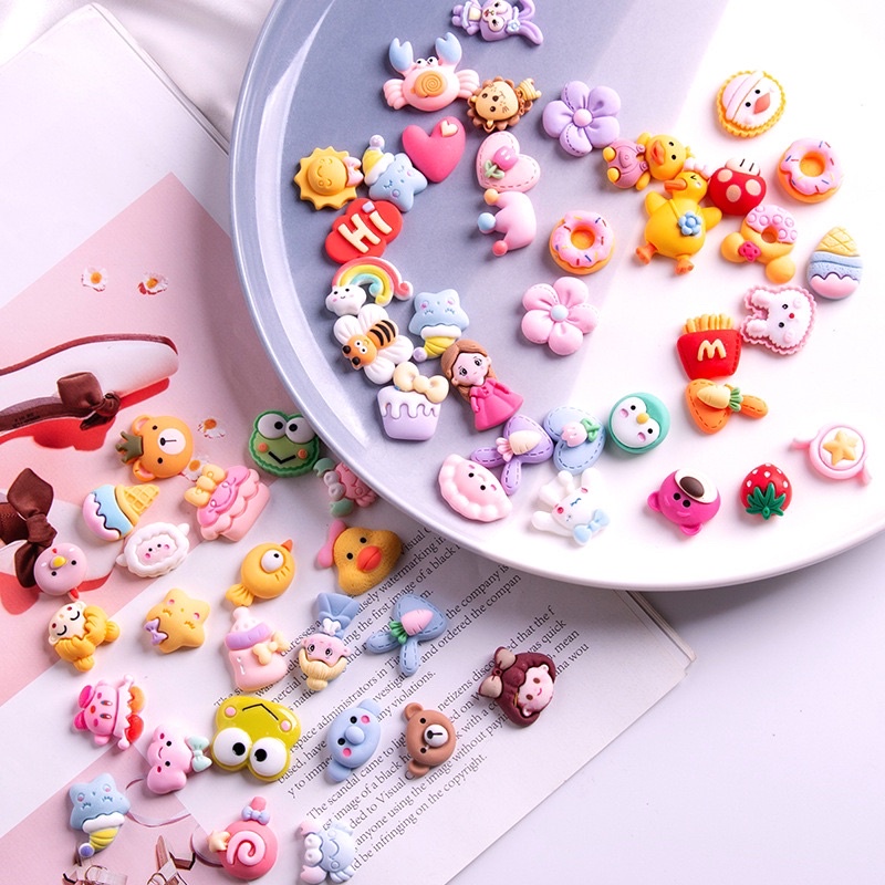 Sticker 3D isi 4 Timbul Botol / Resin Clay