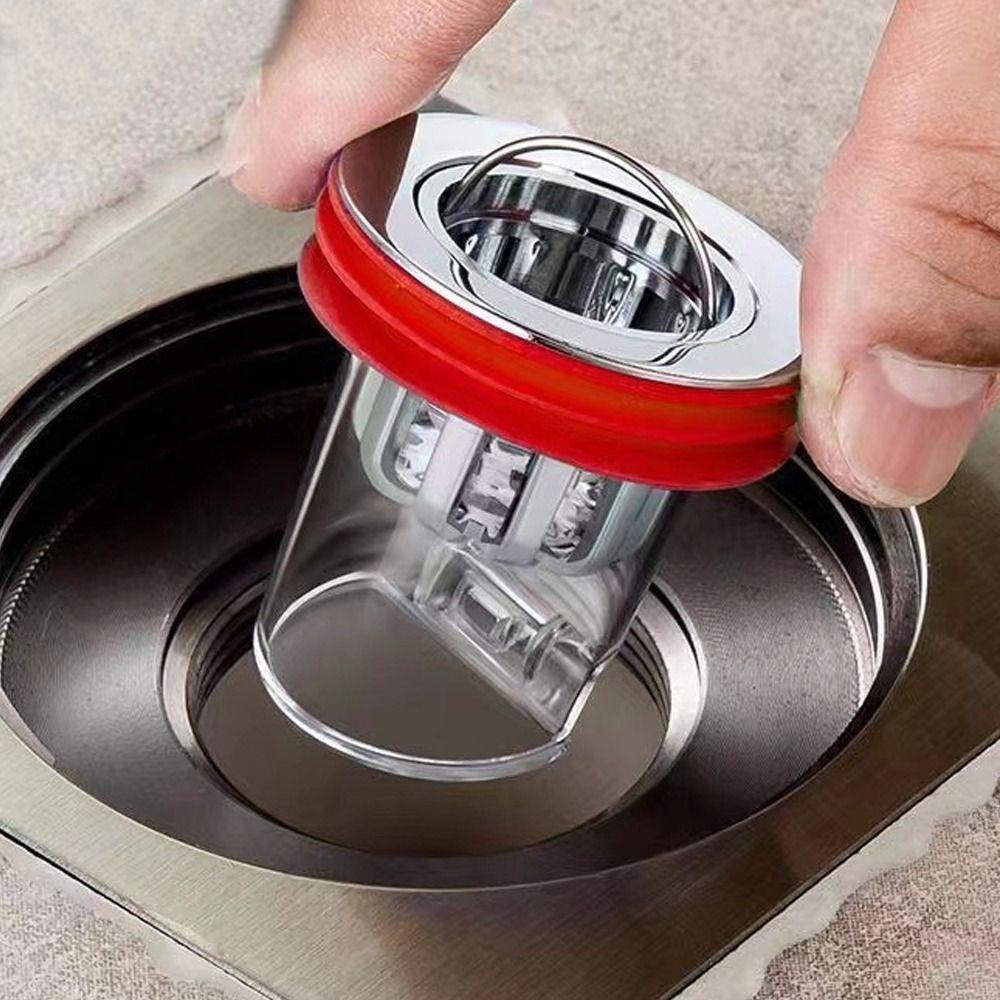 Suyo Floor Drain Core Kitchen Colander Stopper Selokan Shower Drainer Seal Anti Bau