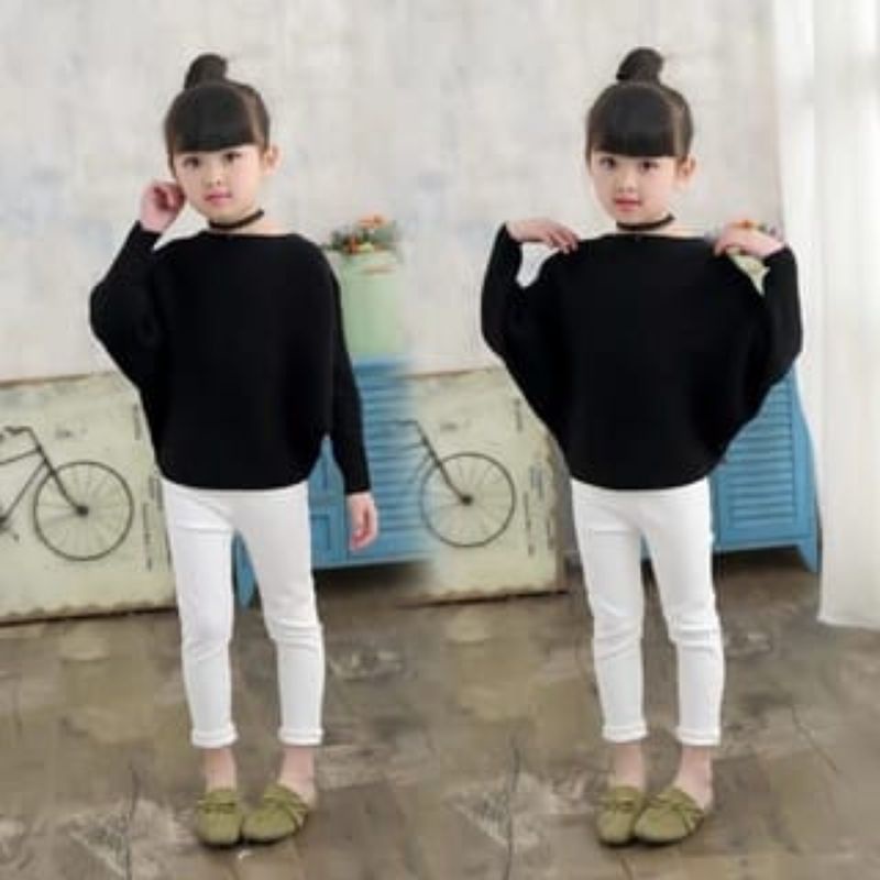 Baju Rajut Sweater Kalong Anak - Batwing Rajut Anak - Sweater Rajut Anak - Cardigan Rajut Model Terbaru