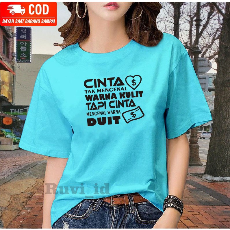 Ruvi_id-KAOS DISTRO / BELI 3 GRATIS HEADSET EXTRA BAS / KAOS KATA-KATA KEKINIAN / KAOS WANITA KOREAN STYLE / KAOS WANITA / KAOS PRIA / KAOS OBLONG / BLUS / T-SHIRT / ATASAN WANITA DEWASA / ATASAN REMAJA / KAOS OVERSIZE / KAOS IMPORT / KAOS MURAH