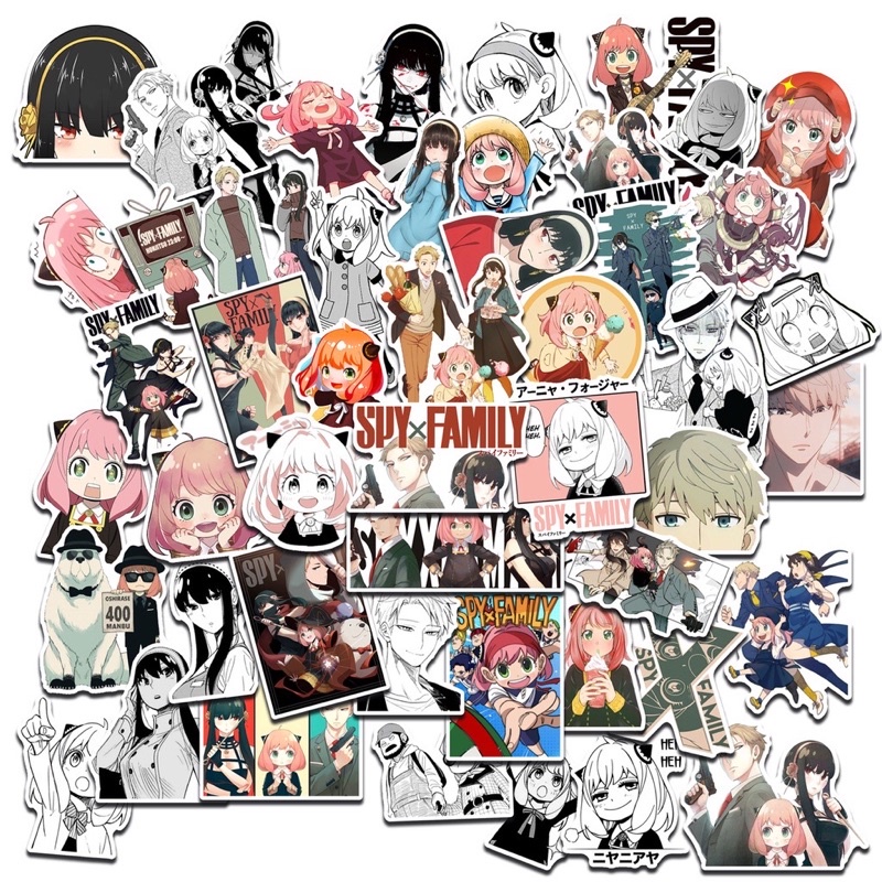 

STIKER SPY X FAMILY STICKER ST076