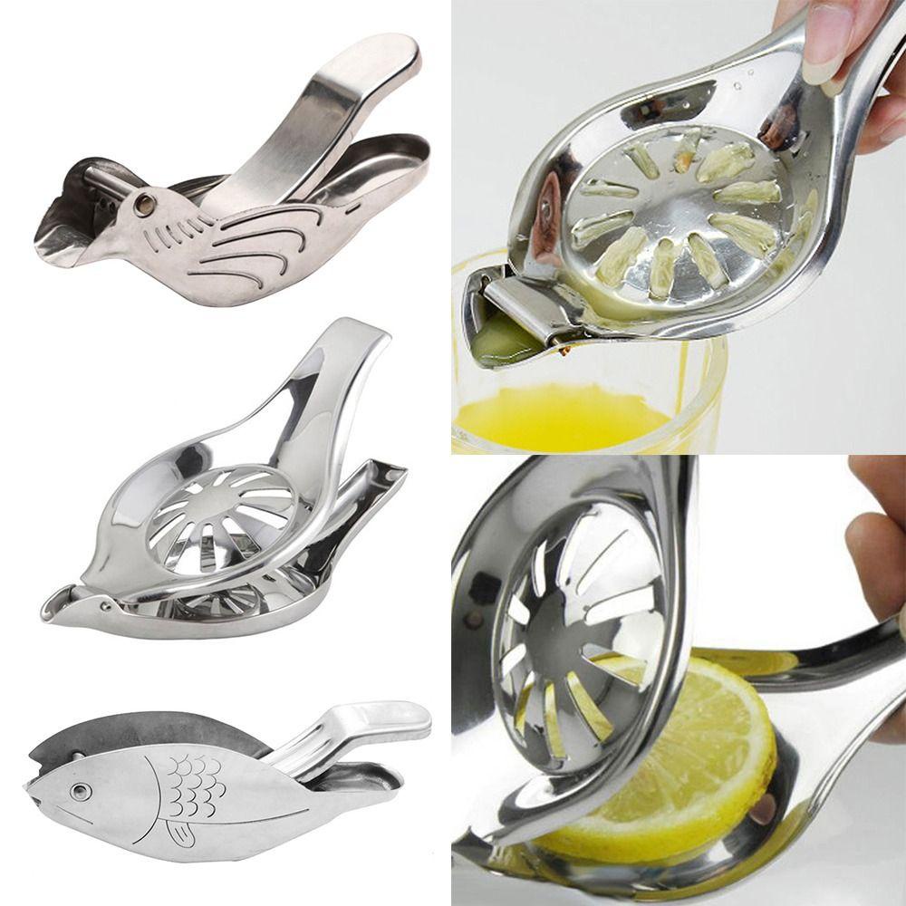 Solighter Manual Juicer Home &amp; Living Perasan Lemon Genggam Stainless Steel