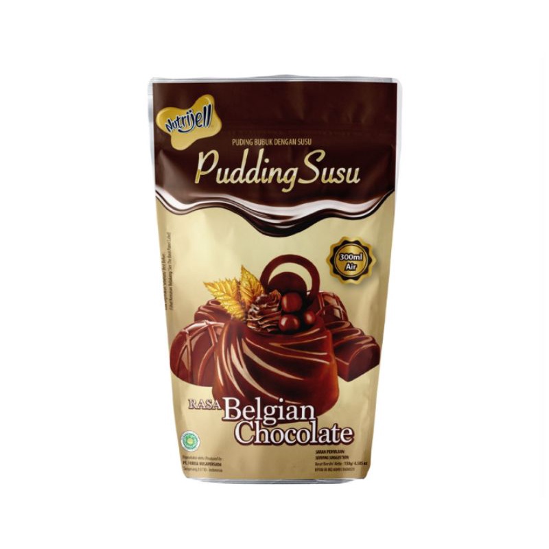 

NUTRIJEL PUDDING BELGIAN CHOCOLATE 130GRAM