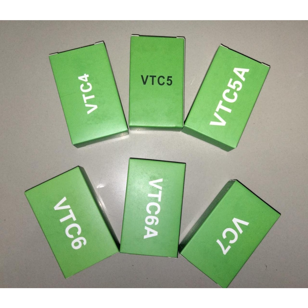 KOLEKSI BATERAI VTC 18650 - VTC 4 - VTC 5 - VTC 5A - VTC 6 - VTC 6A - VTC 7