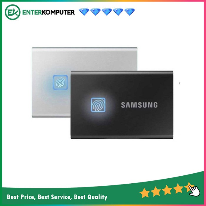 Samsung T7 Portable Touch 2TB USB 3.2 External SSD