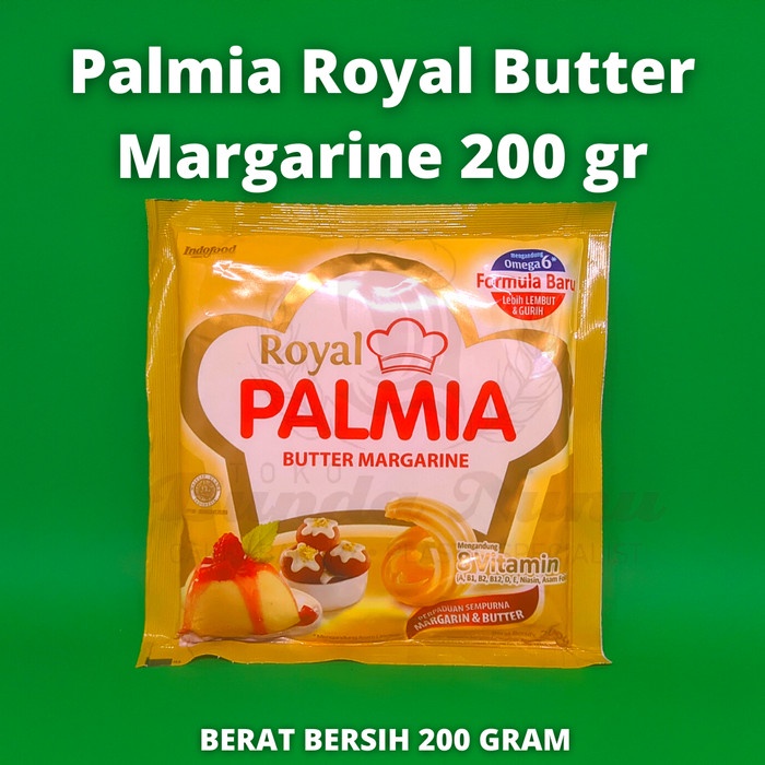 

Palmia Royal Butter Margarine Mentega 200 gr