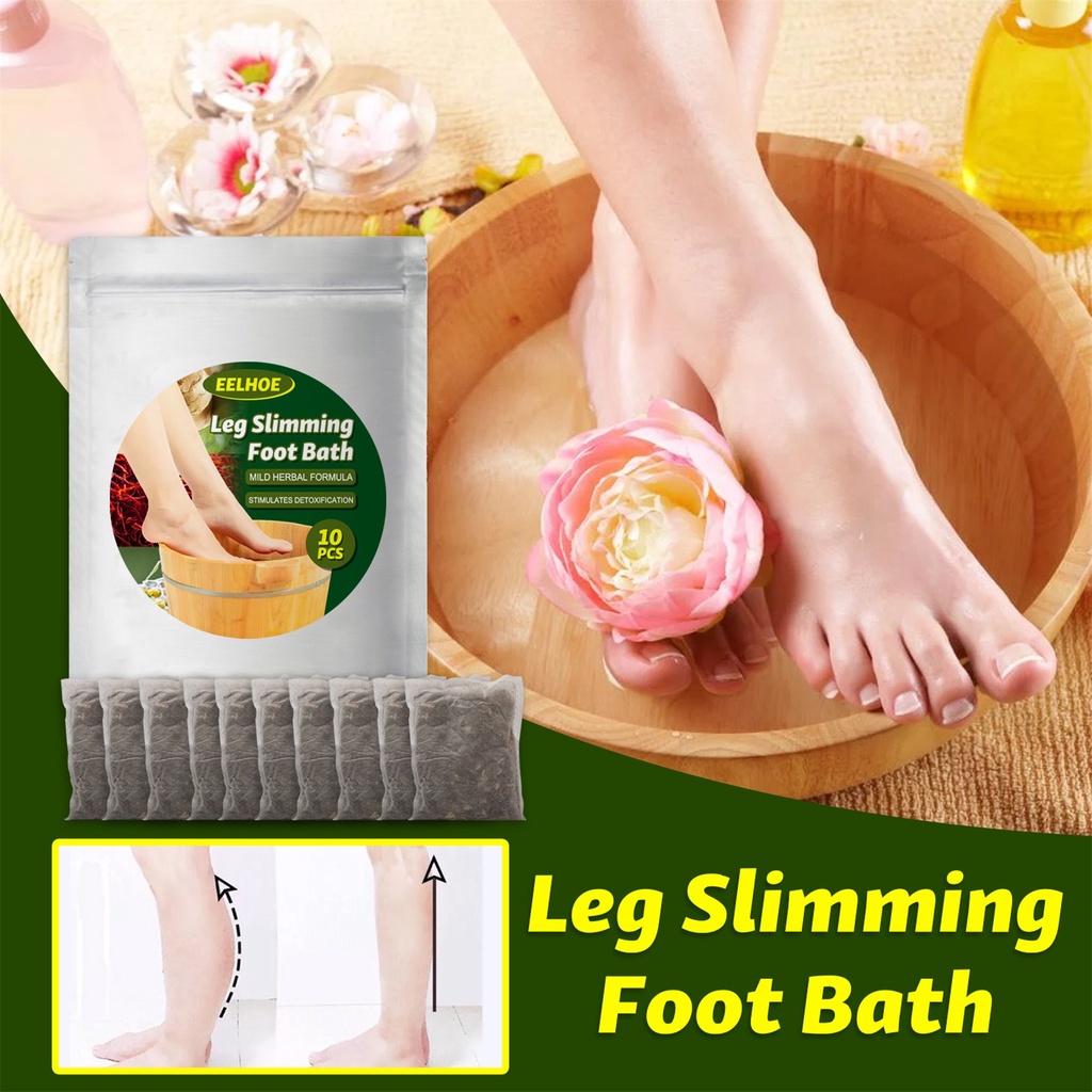 10Pcs Tas Mandi Kaki Wormwood,Membantu Tidur,Foot Bath Spa Bag