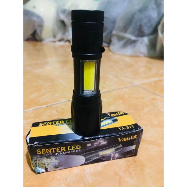 SENTER LED BATRAI CAS