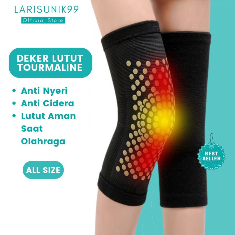 Pelindung Lutut  Decker Knee Support Multifungsi Penghilang Nyeri Dekker  Knee Pad Deker Lutut Tourmaline