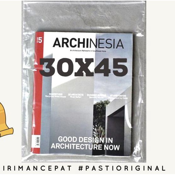 

Plastik Klip Plong 30x45 (38+7) Klip Ziplock Pond PER 1 PACK - 1 PACK BENING