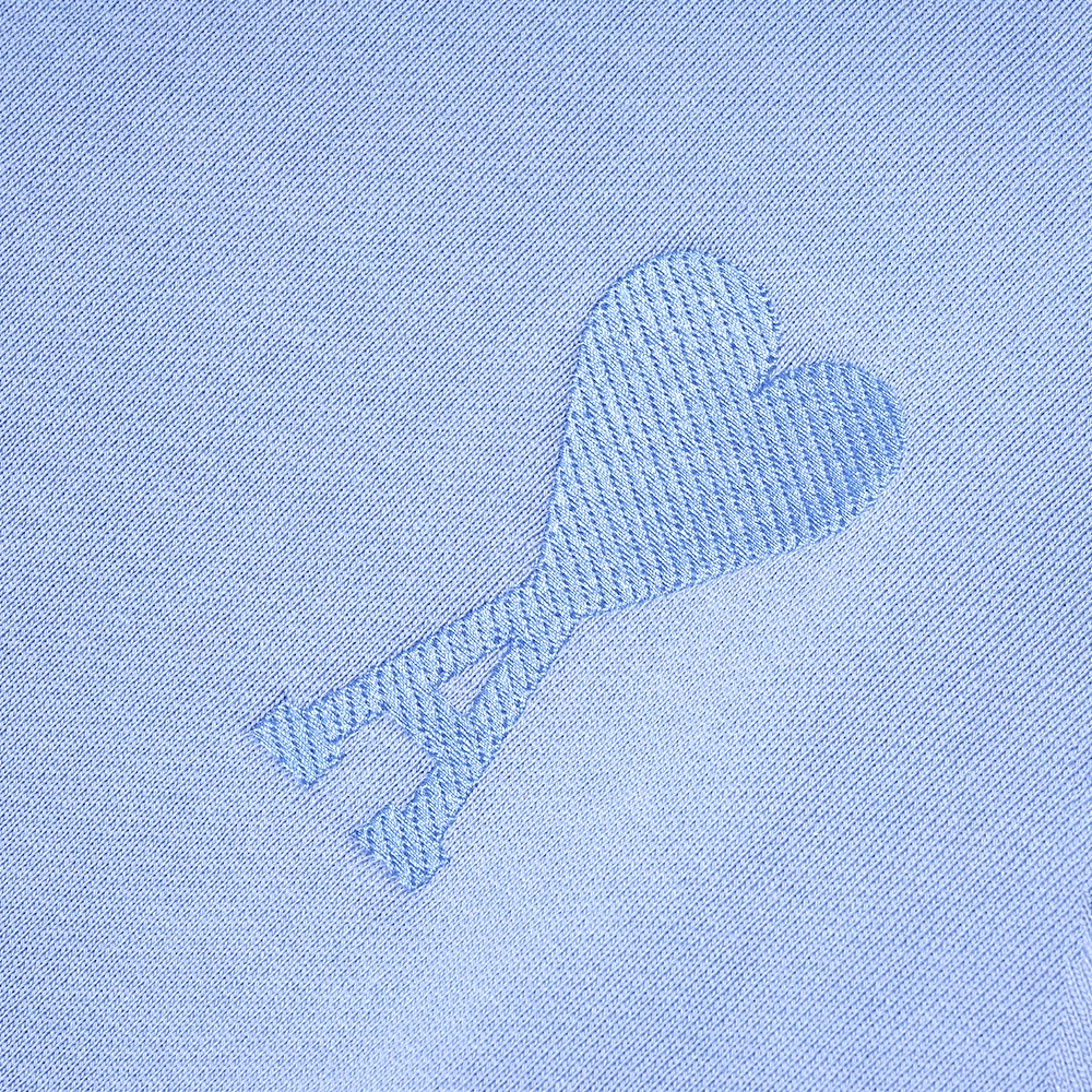 4M1 de Coeur Tonal Heart Logo Sweatshirt Blue