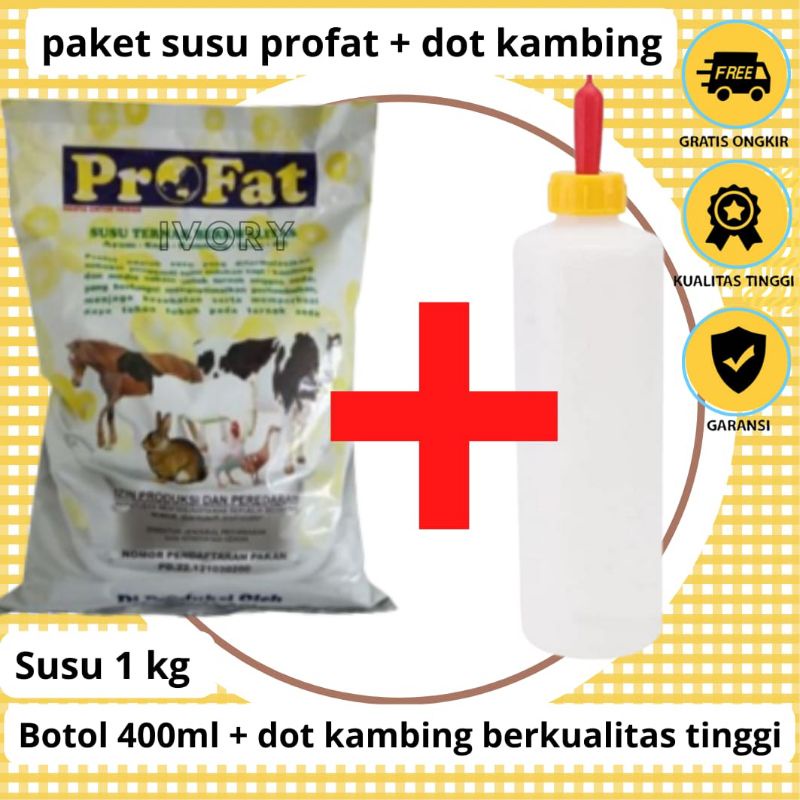 

paket susu profat plus dot kambing inport berkualitas