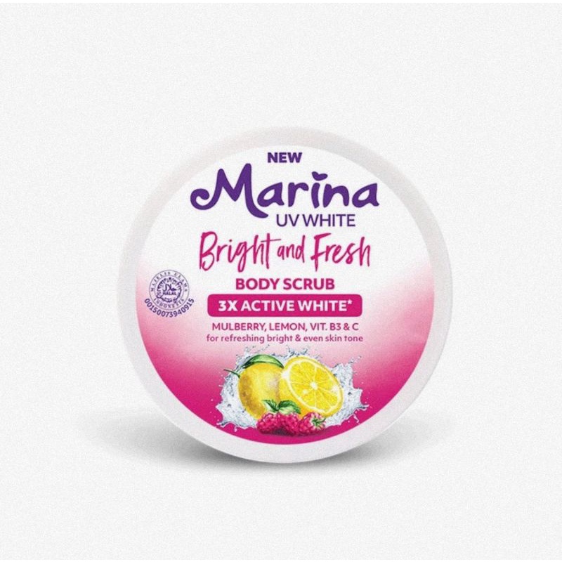 Marina UV White Body Scrub 200 ml