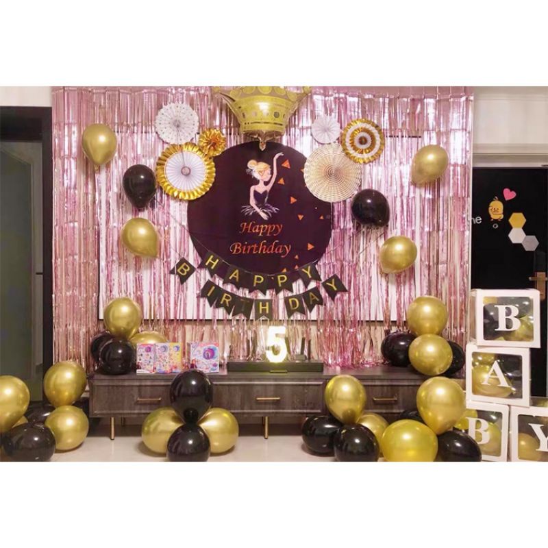 Curtain foil / tirai foil / tirai ultah /  party backdrop