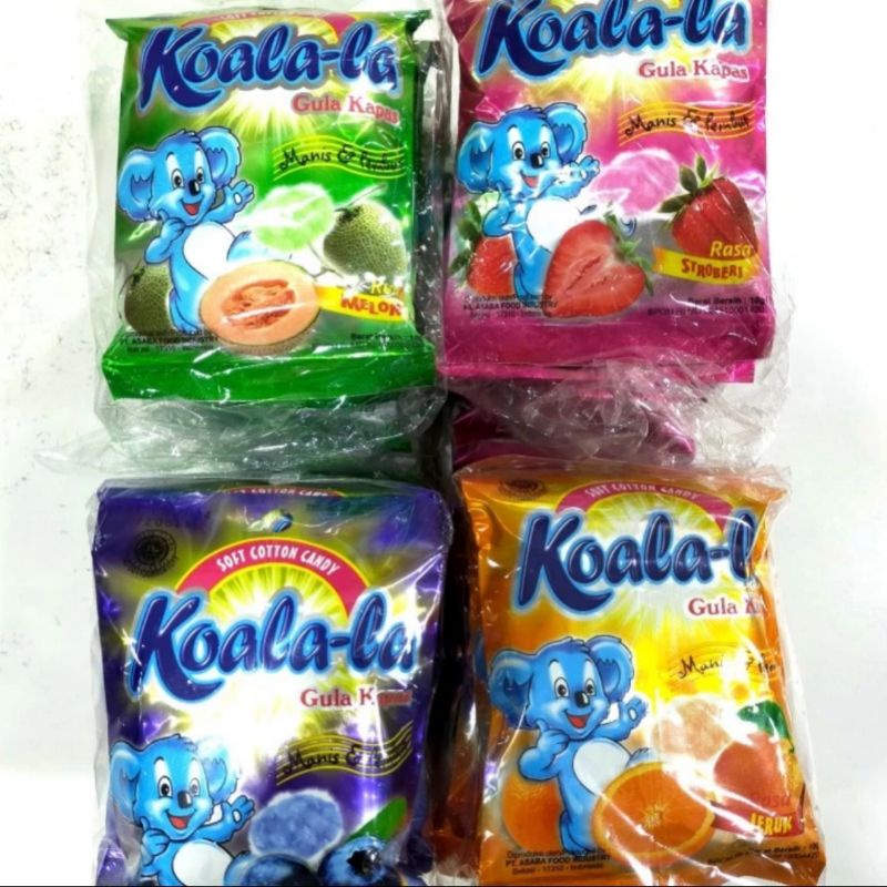 

permen koala la permen kapas per pack isi 10 gr x 10 pcs