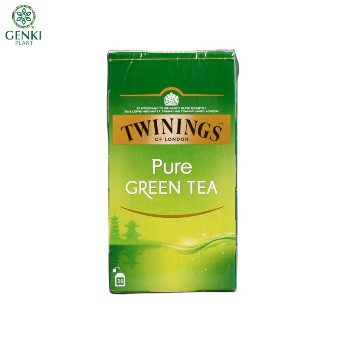 

TWININGS PURE GREEN TEA - 2 G X 25 BAG