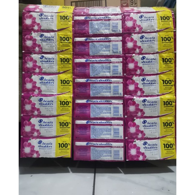 Head&amp;shoulders Shampo Renceng 12ml EXTRA ISI